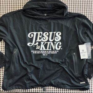 Christian Women’s Hoodie Sweatshirt - Size 1X, Brand New